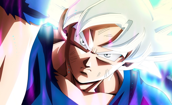 Goku from Dragon Ball Super in Ultra Instinct 4K