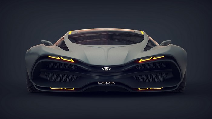 Lada Raven concept car front view