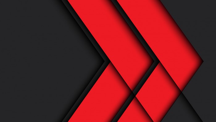 4K Red Arrows Abstract Background