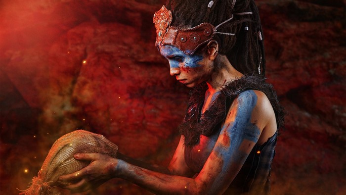 Senua from Hellblade Senuas Sacrifice Cosplay