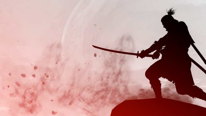 Sekiro: Shadows Die Twice Samurai Silhouette