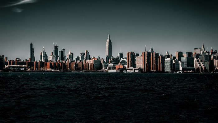New York City skyline with Empire State Building