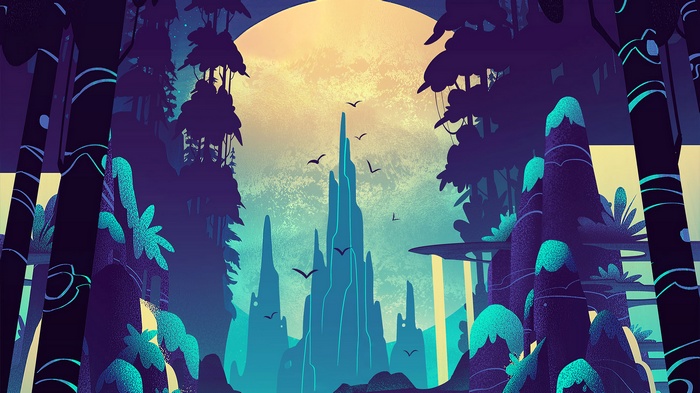Lunar Forest Artwork