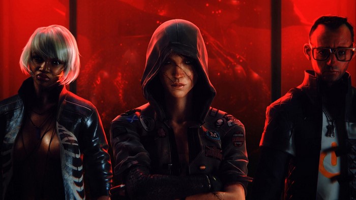 Three characters from Love Death & Robots