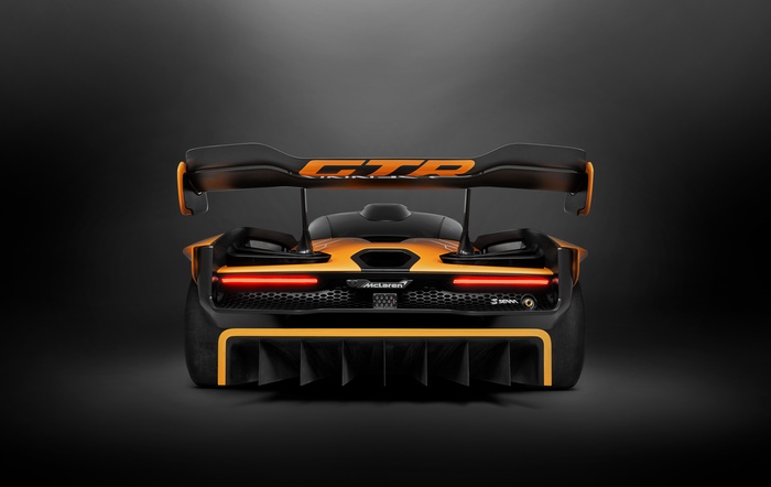McLaren Senna GTR Concept rear view
