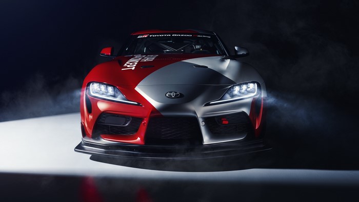 4K Toyota GR Supra Racing Concept Car