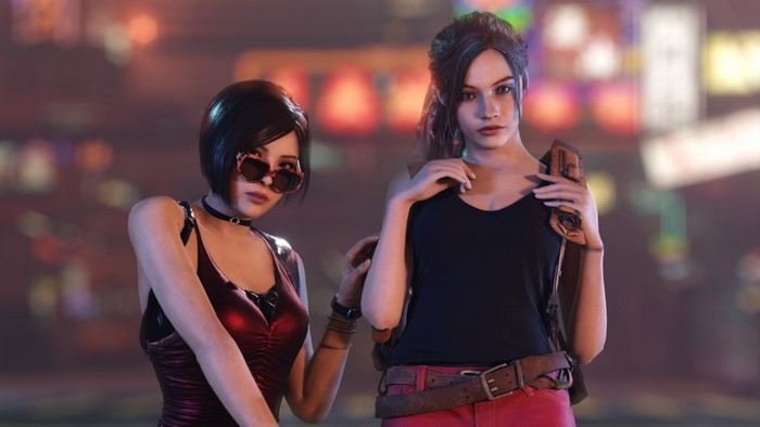 Ada Wong and Claire Redfield from Resident Evil