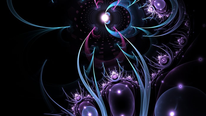 4K Fractal Abstract Art