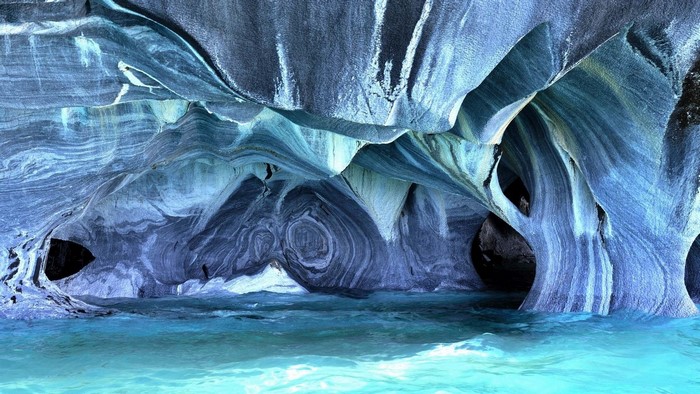 Marble Caves in Chile