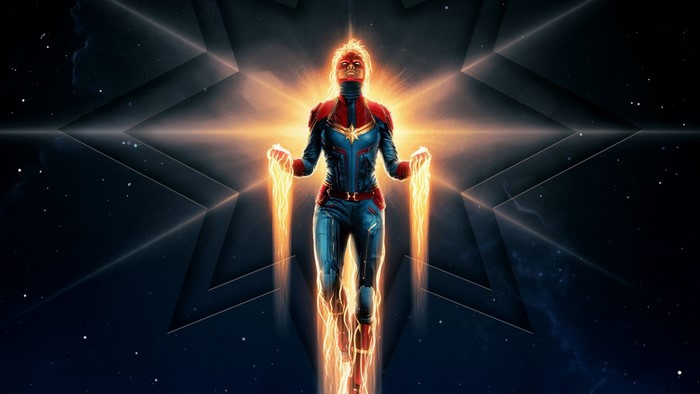 Captain Marvel in Space