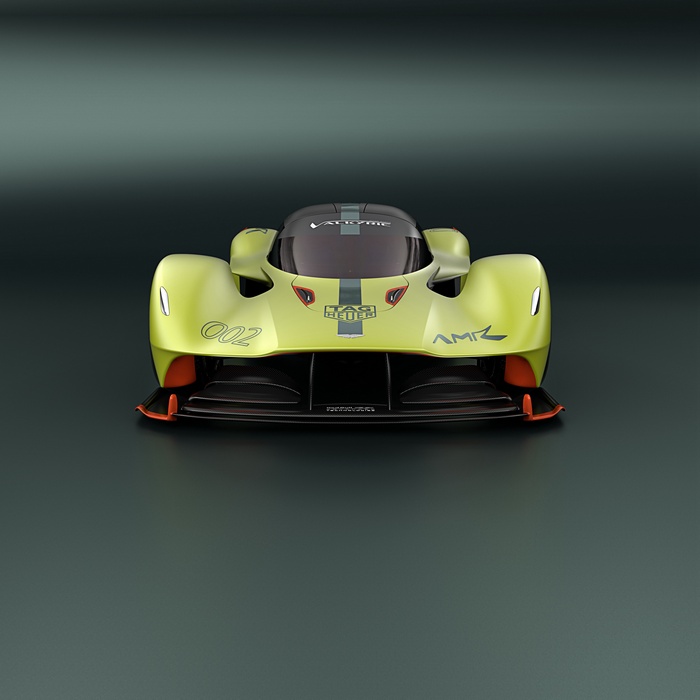 Aston Martin Valkyrie AMR Pro race car