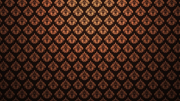 Damask Pattern Wallpaper