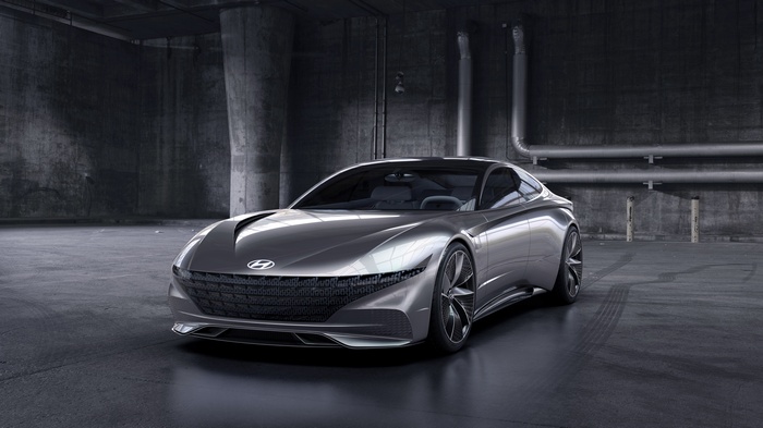 Hyundai Le Fil Rouge concept car at Geneva Motor Show 2018