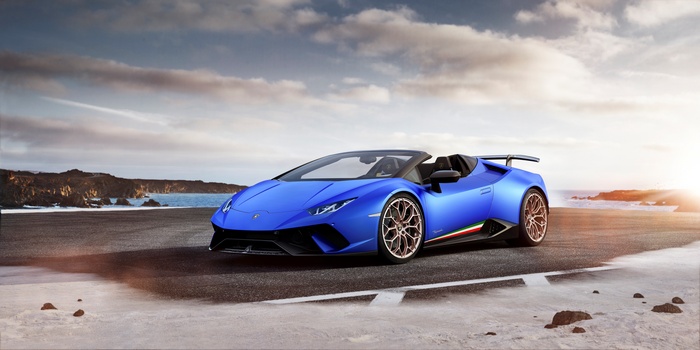 Lamborghini Huracan Performante Spyder 2018 4K
