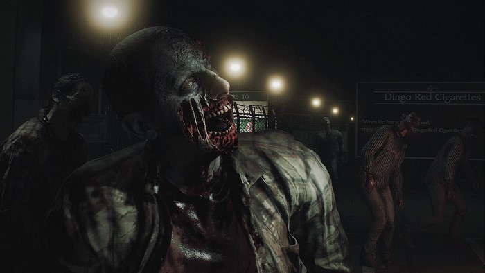 Zombies in Resident Evil 2