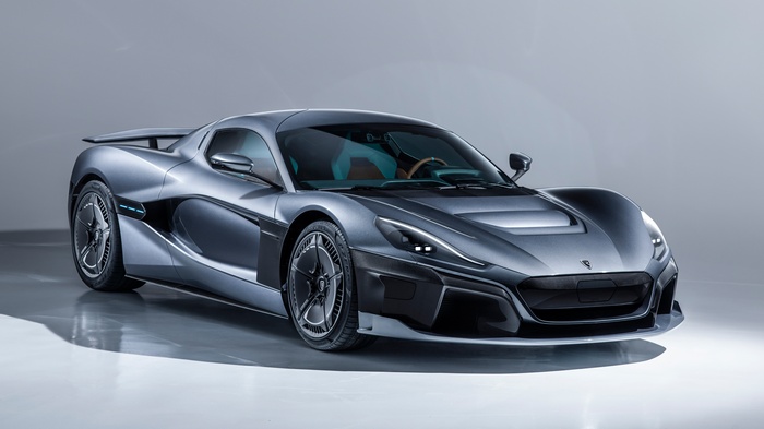 Rimac C-Two electric hypercar at Geneva Motor Show 4K