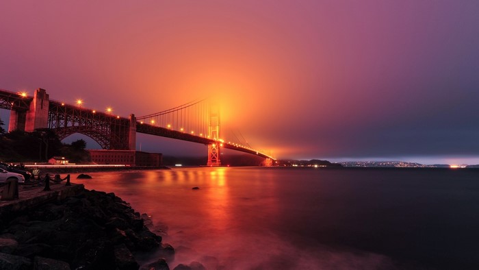 Golden Gate Bridge at Dusk