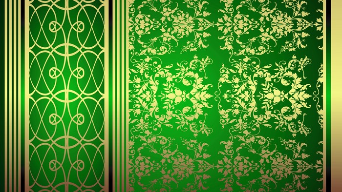 4K Vector Graphics with Ornate Patterns