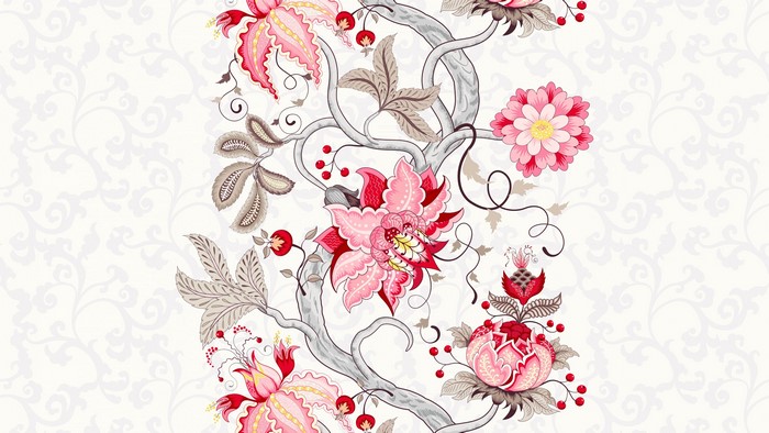 4K Vector Graphics Floral Pattern