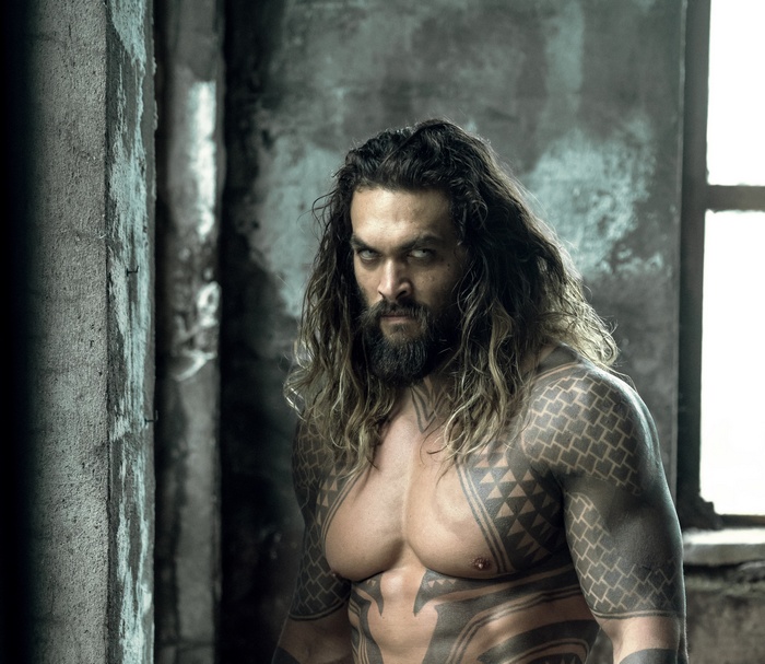 Jason Momoa as Aquaman from Justice League
