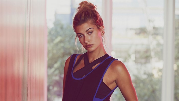 Hailey Baldwin in athletic wear