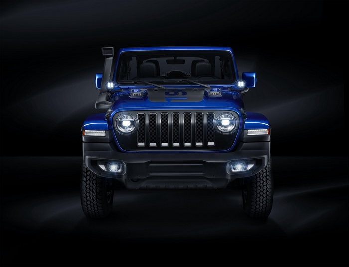 4K Jeep Wrangler Unlimited Moparized 2018