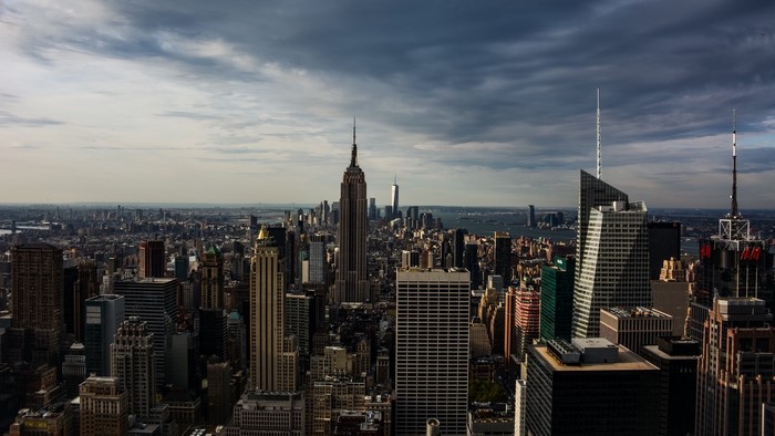 New York City Skyline with Empire State Building