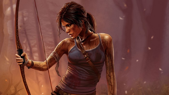 Tomb Raider Lara Croft Art
