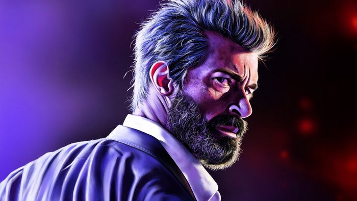 Logan from X-Men, Hugh Jackman Art