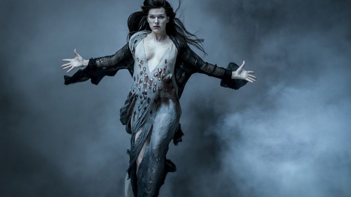 Milla Jovovich as a character in Hellboy 2019