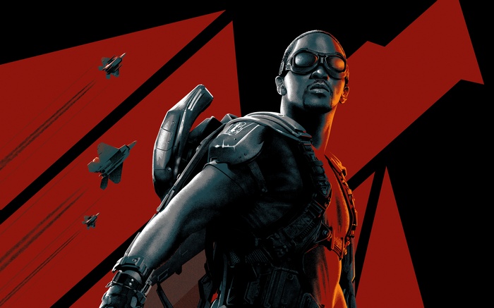 Sam Wilson as Falcon from Marvel Comics