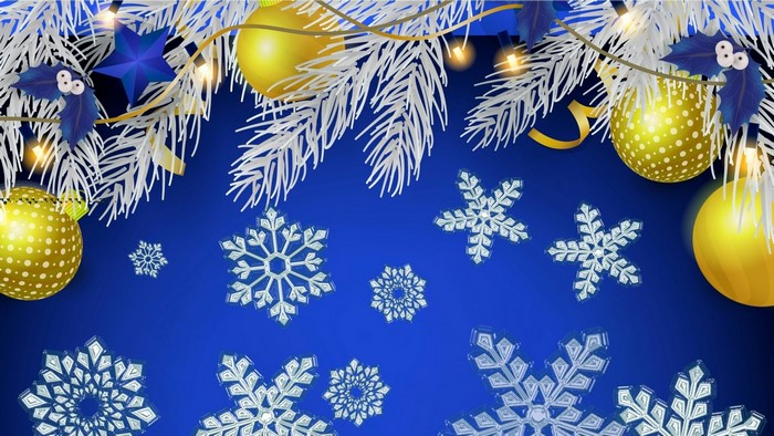 New Year Christmas Decorations