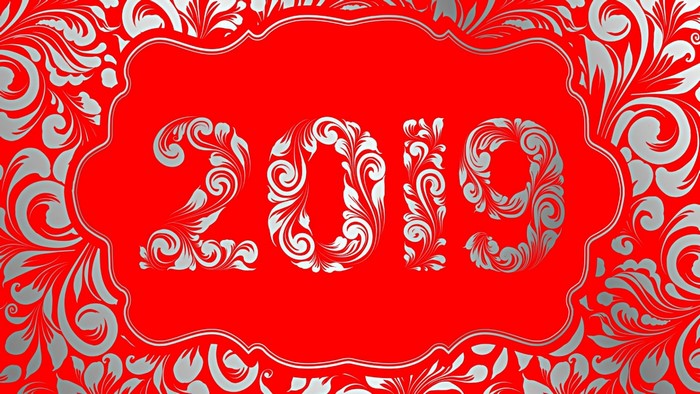 2019 New Year Floral Design