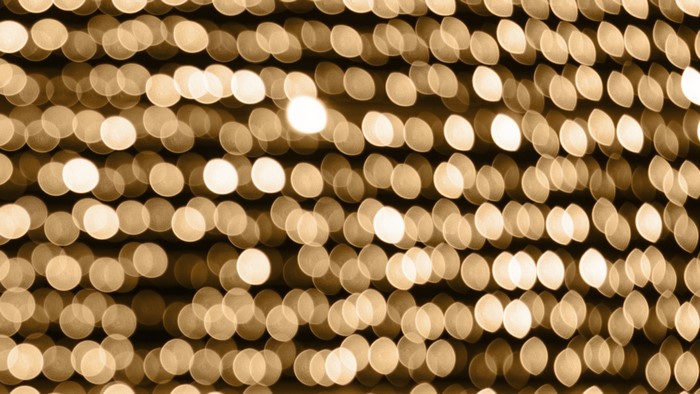 Bokeh lights abstract pattern