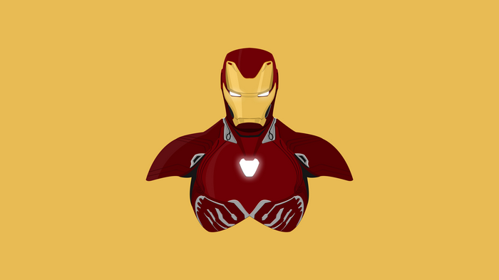 Iron Man Minimal 4K