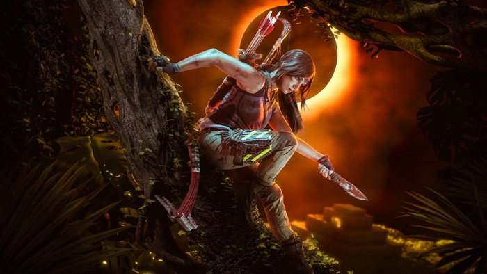 Lara Croft from Shadow of the Tomb Raider Cosplay