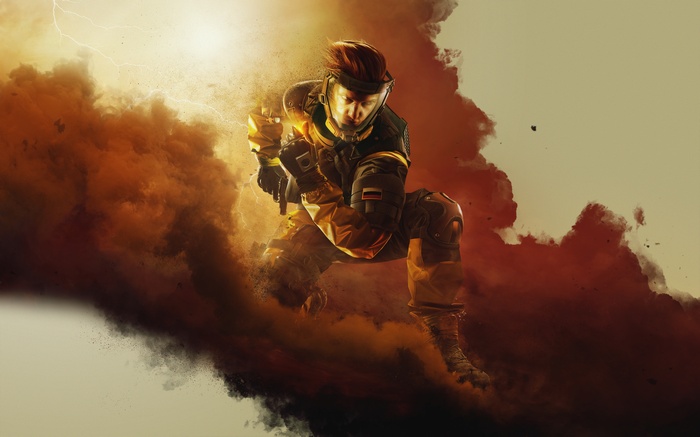 Finka from Rainbow Six Siege in Operation Chimera