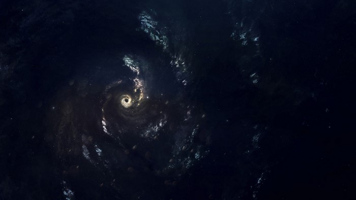 Black hole and galaxy
