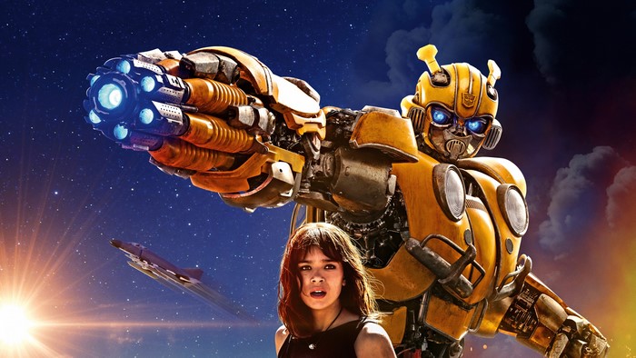 Bumblebee and Charlie Watson in Space