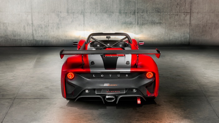 Lotus 3-Eleven 430 rear view 4K