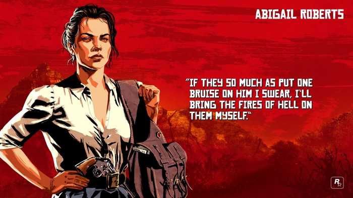 Abigail Roberts from Red Dead Redemption 2
