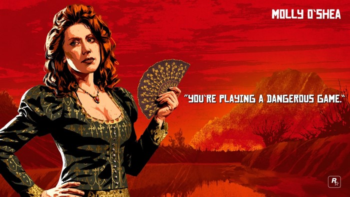 Molly O'Shea from Red Dead Redemption 2