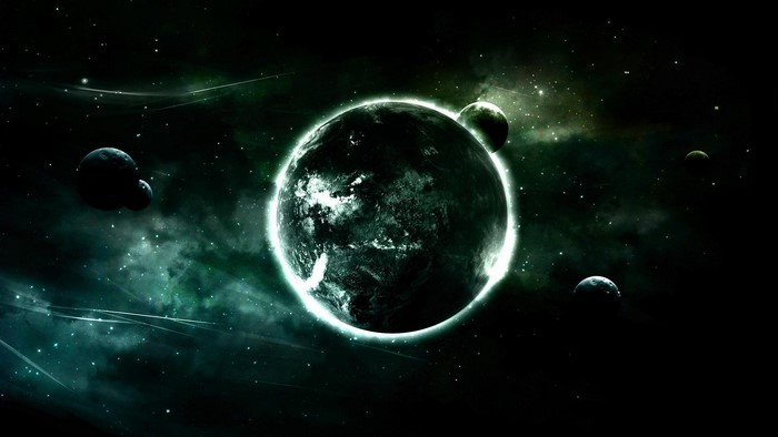 Planets and nebulae in deep space