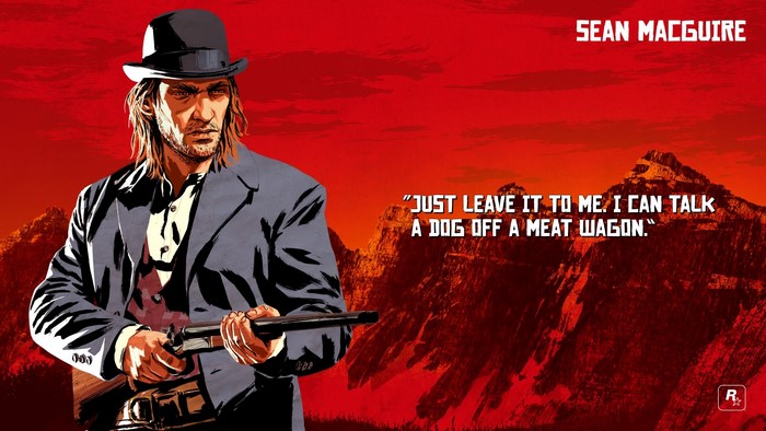 Sean Macguire from Red Dead Redemption 2