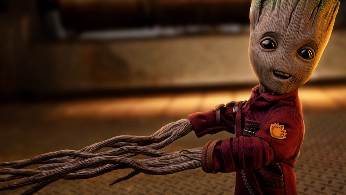 Baby Groot from Guardians of the Galaxy