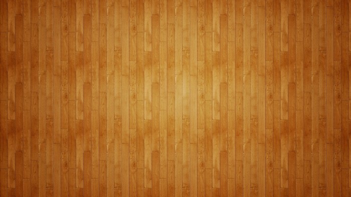 Wooden floor planks
