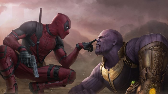 Deadpool vs. Thanos