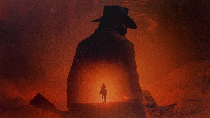 4K Red Dead Redemption 2 Cowboy Silhouette