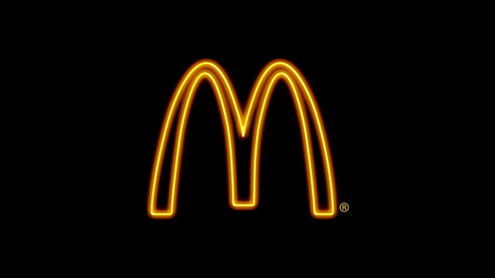 McDonald's Logo Neon