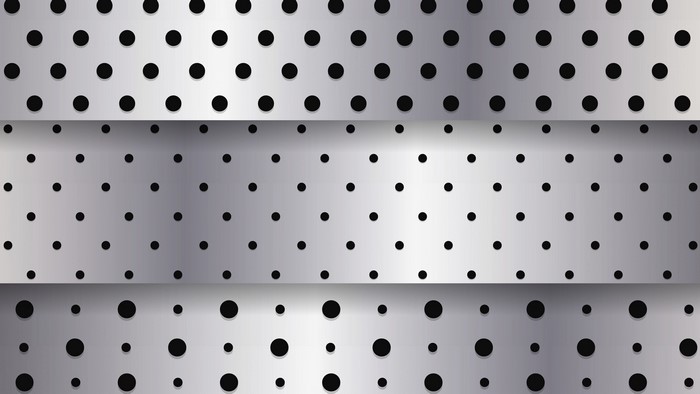 4K Metal Perforated Surface